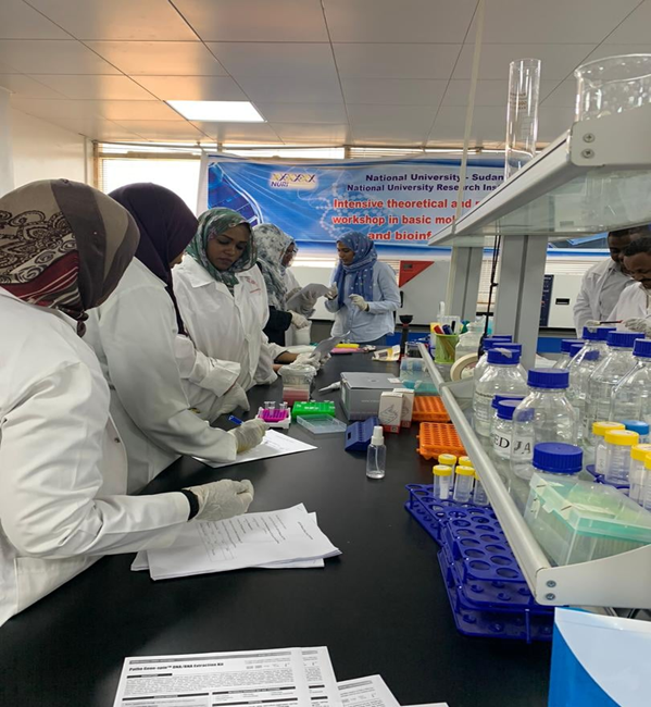 Hands-on training session